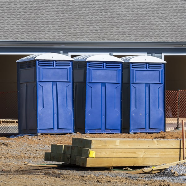 are there any restrictions on what items can be disposed of in the portable restrooms in Springtown Pennsylvania